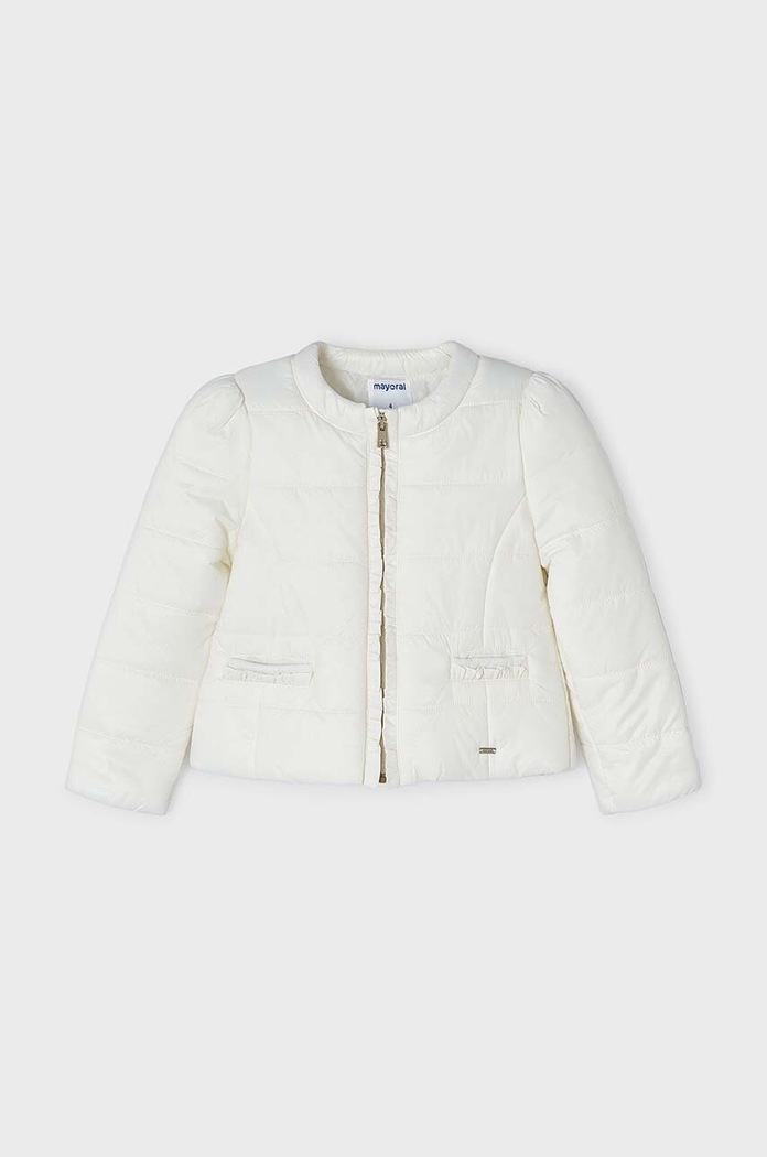 Mayoral geaca copii 3478.6F.Mini.PPYH alb SS24
