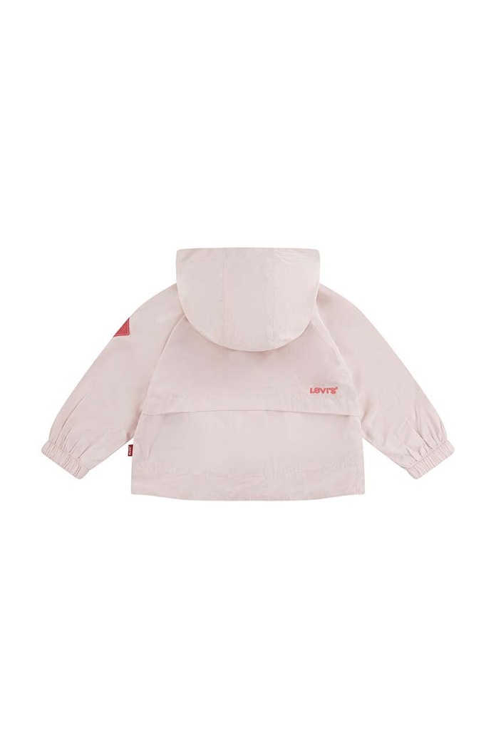 Бебешко яке Levi's LVG MESH LINED WOVEN JACKET 1EK401 розов SS24
