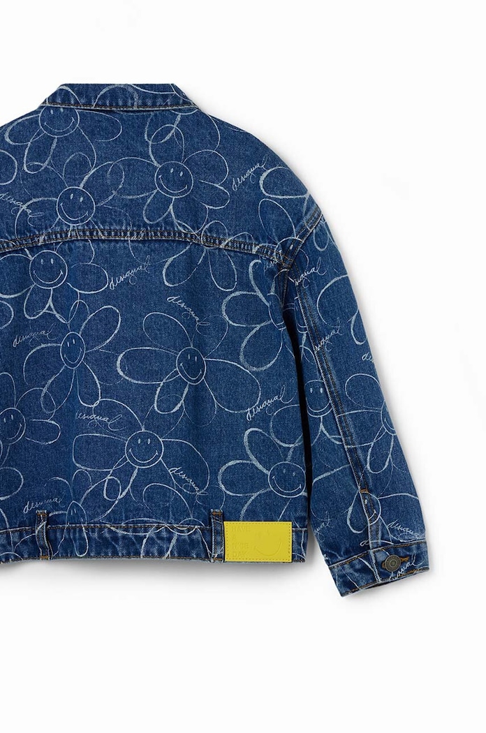 Desigual giacca jeans bambino/a 24SGED04 blu