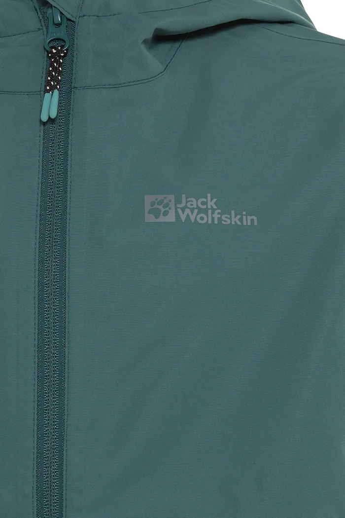 Jack Wolfskin geaca de ploaie copii MALIMA 1609921.92.152 verde