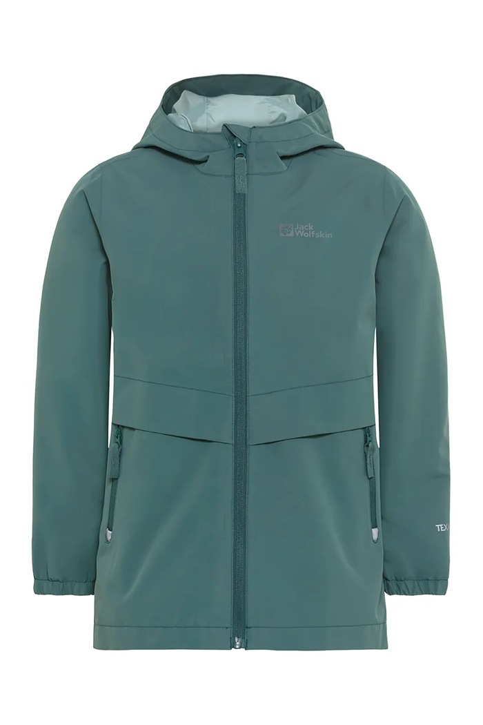 Jack Wolfskin Geaca de ploaie copii MALIMA 1609921.164.176 verde SS25