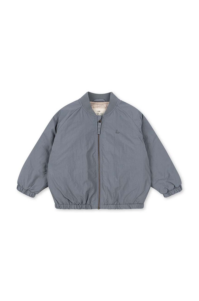 Dětská bomber bunda Konges Sløjd JUNO BOMBER JACKET KS100321 modrá AW24