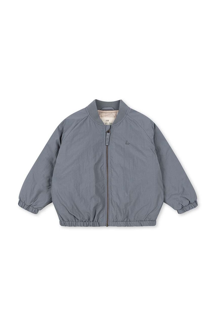 Dětská bomber bunda Konges Sløjd JUNO BOMBER JACKET KS100321 modrá AW24
