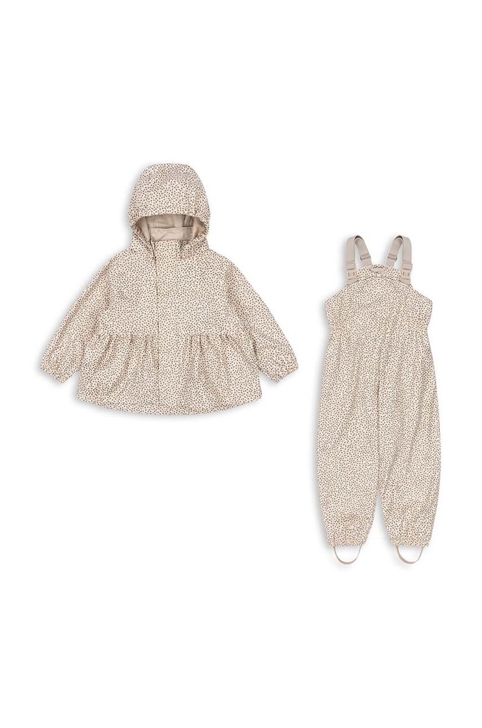 Детски непромокаем комплект Konges Sløjd KS100456 бежов AW25