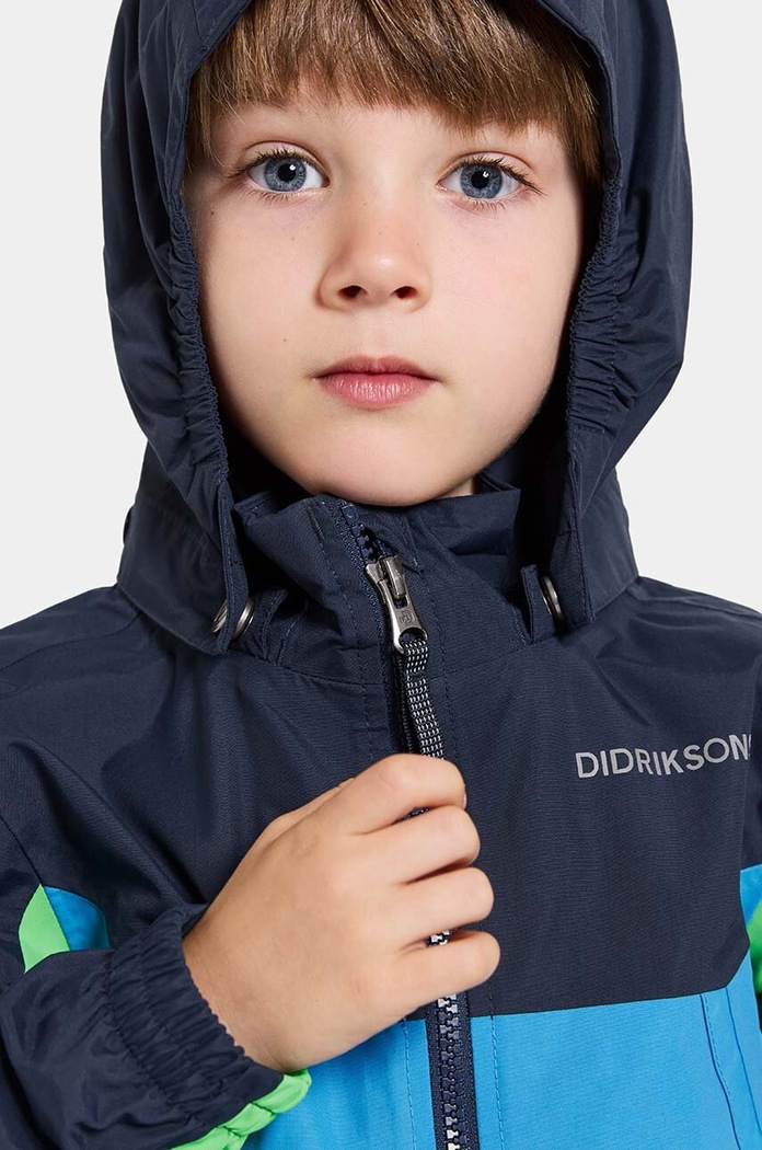 Dětská bunda Didriksons PILVI KIDS JKT zelená 505267