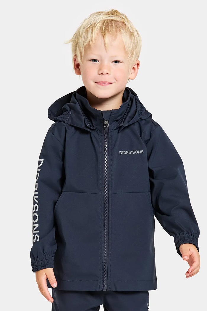 Dětská bunda Didriksons HALLON KIDS JKT nezateplené námořnická modř 505223