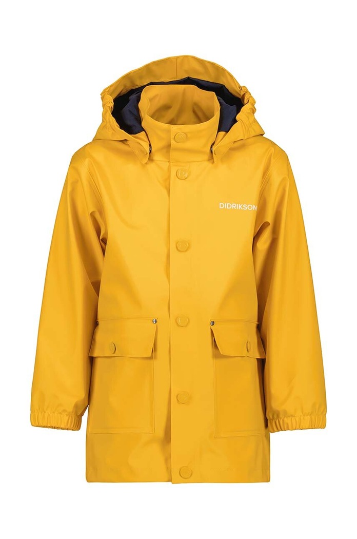 Didriksons gyerek dzseki JOJO KIDS JKT 505282 sárga SS25