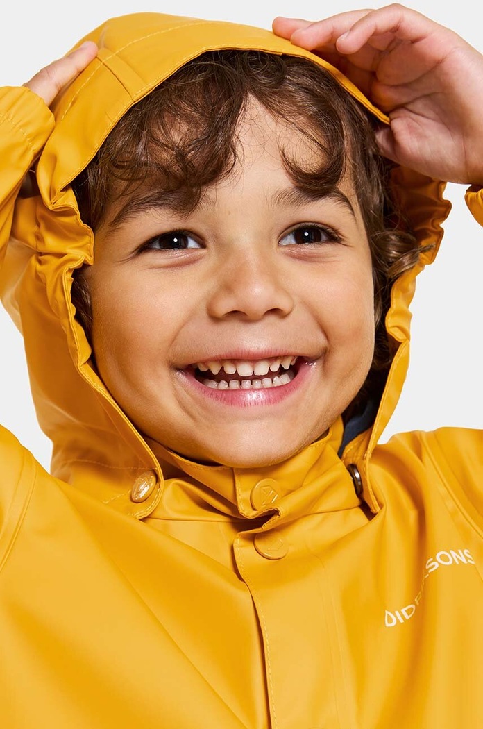 Didriksons gyerek dzseki JOJO KIDS JKT sárga 505282