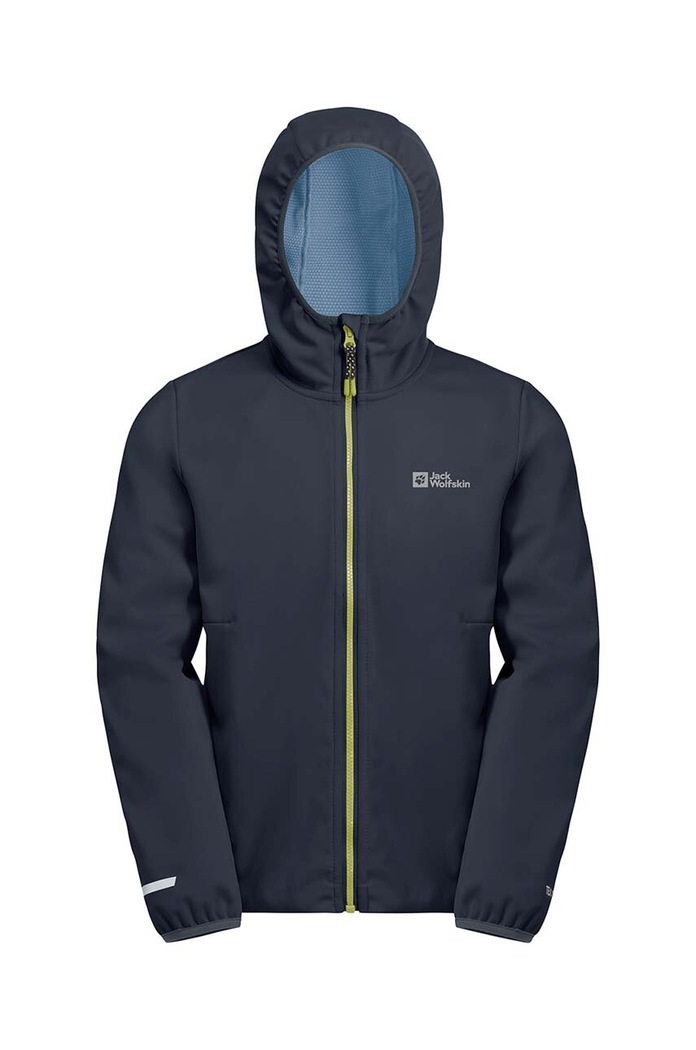 Dětská nepromokavá bunda Jack Wolfskin FELDBERG přechodné námořnická modř 1610651.116.152