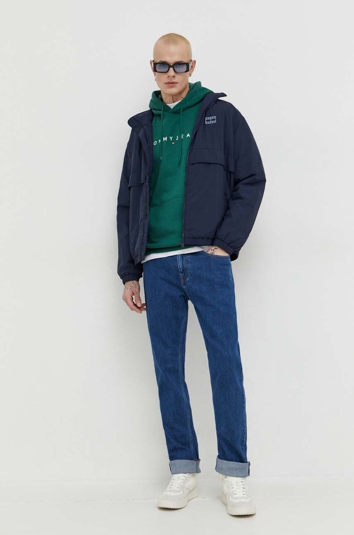Tommy Jeans kurtka DM0DM18349 granatowy SS24
