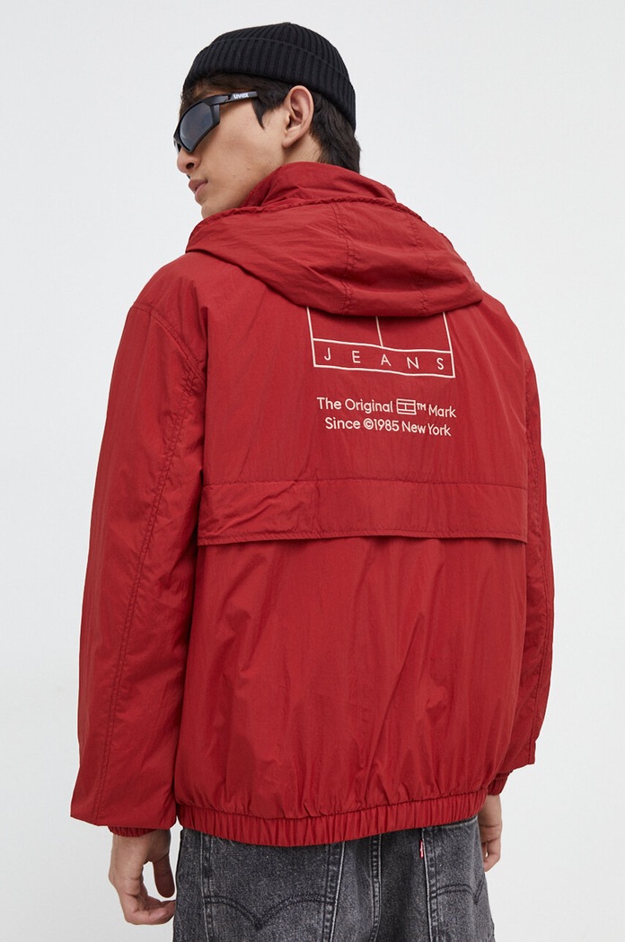 Яке Tommy Jeans лека изолация бордо DM0DM18349