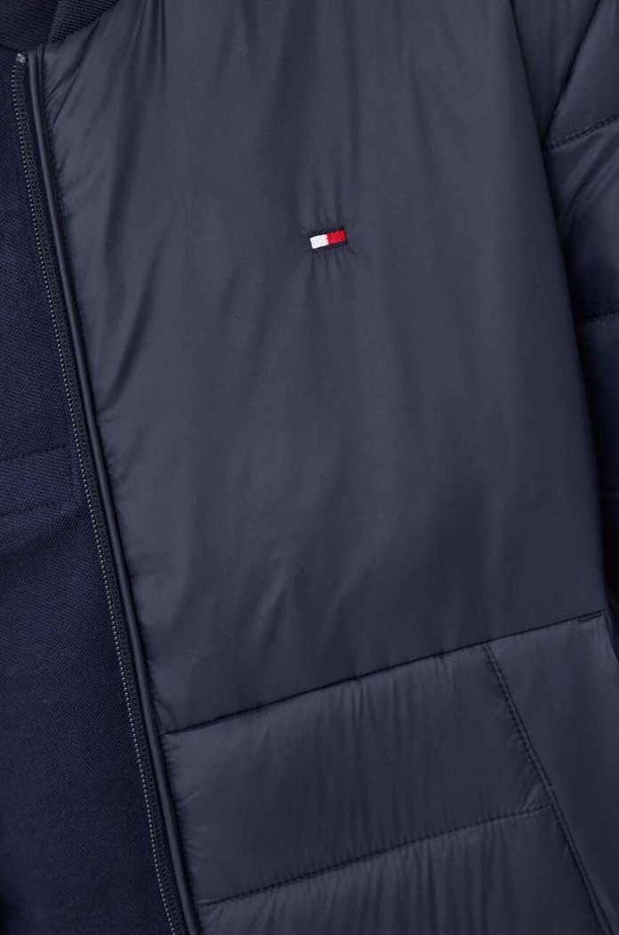Bunda Tommy Hilfiger MW0MW33731 tmavomodrá
