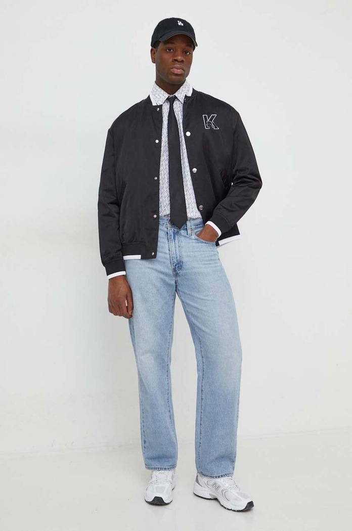Karl Lagerfeld kurtka bomber 541550.505083 czarny SS24