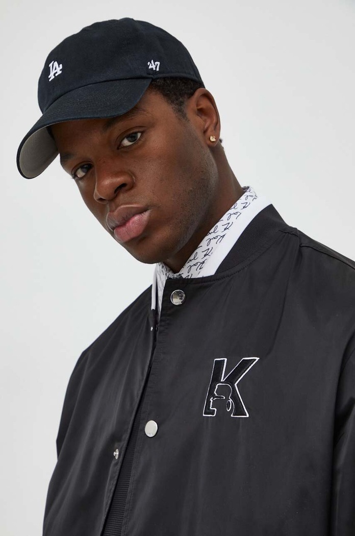 Karl Lagerfeld kurtka bomber 541550.505083 czarny