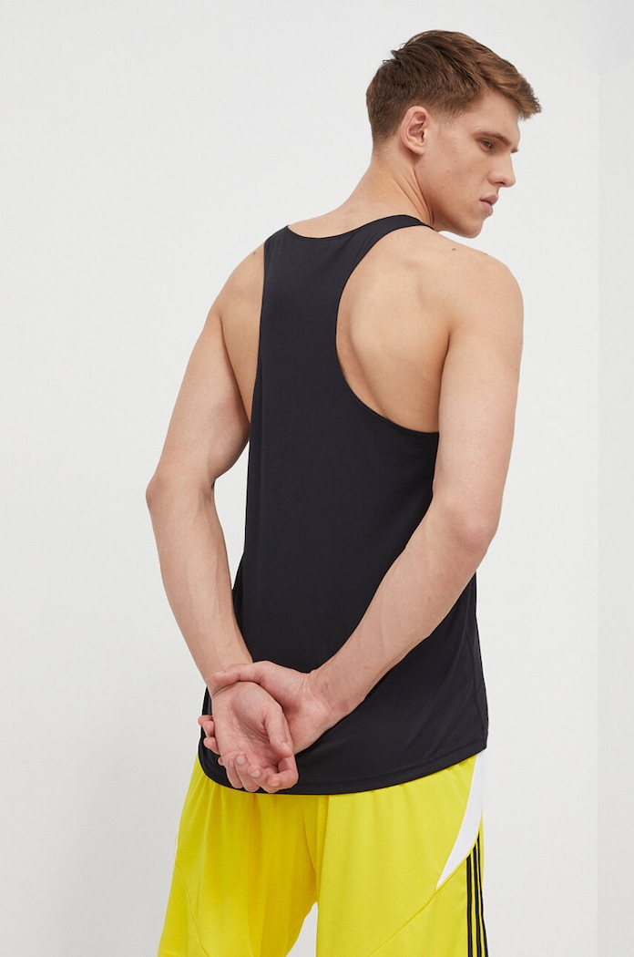 Ρούχα Τοπ για τρέξιμο adidas Performance Run It Run It IL7233 μαύρο