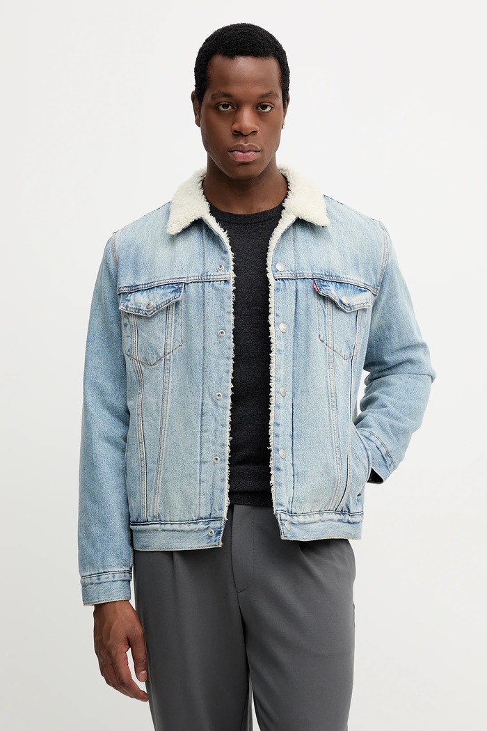 Levi's farmerdzseki enyhén szigetelt kék 16365