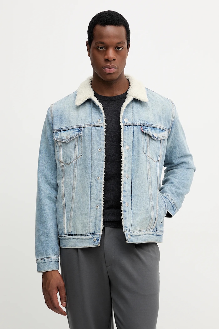 Levi's farmerdzseki enyhén szigetelt kék 16365