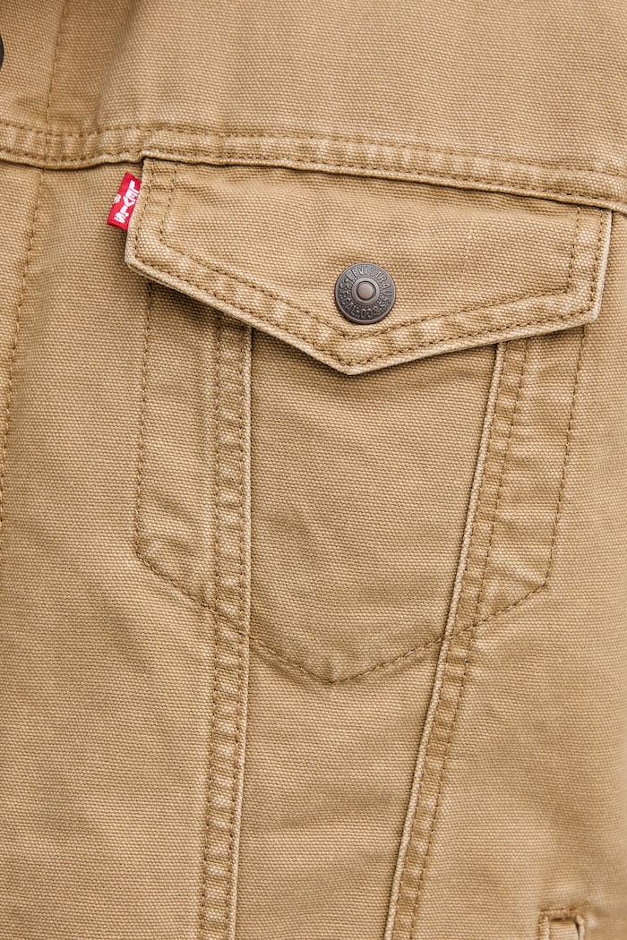Levi's geacă jeans 16365 bej