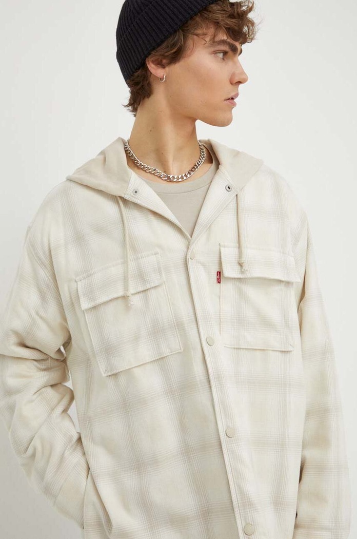 Levi's jacheta de bumbac A7264 bej