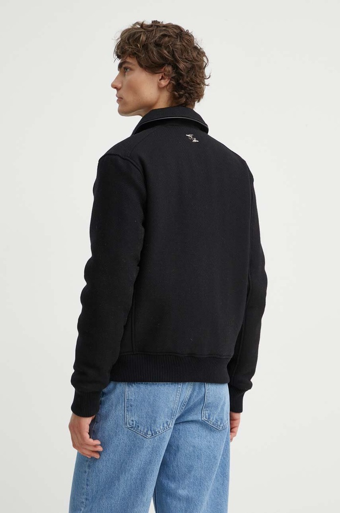 Oblečení Vlněná bunda Filling Pieces 78634101861 černá