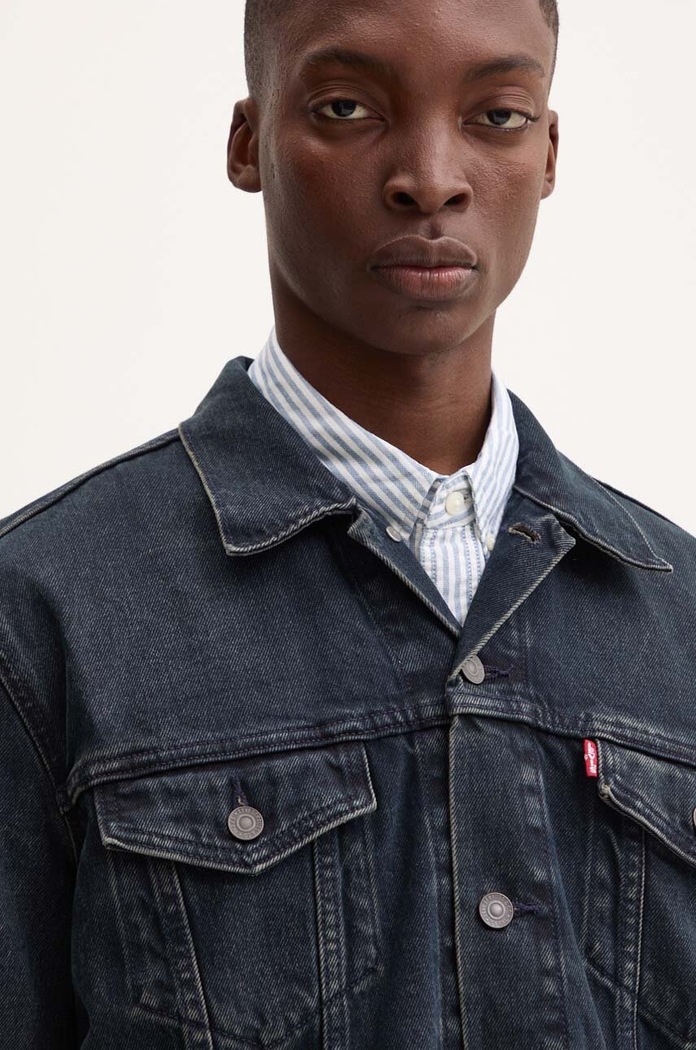 Levi's kurtka jeansowa granatowy 72334