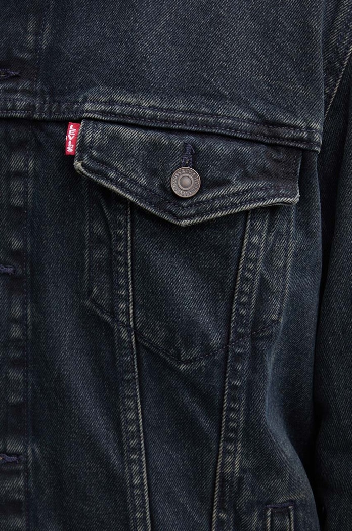 Levi's kurtka jeansowa 72334 granatowy