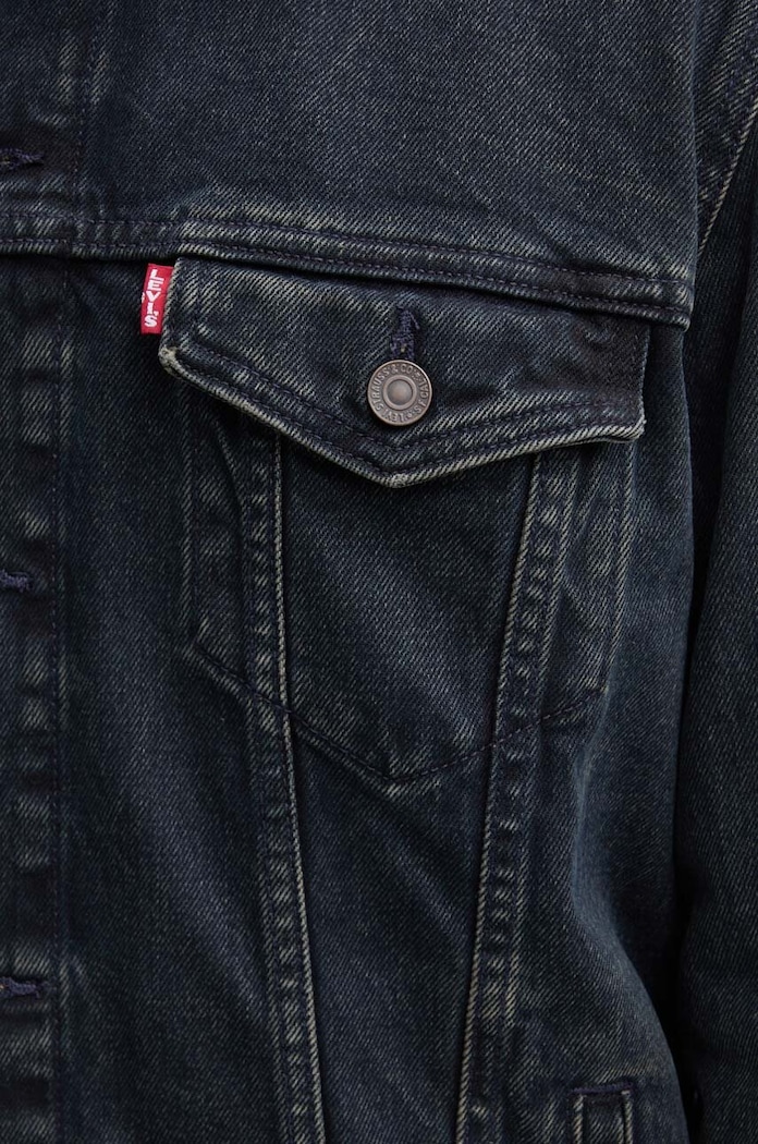 Levi's kurtka jeansowa 72334 granatowy
