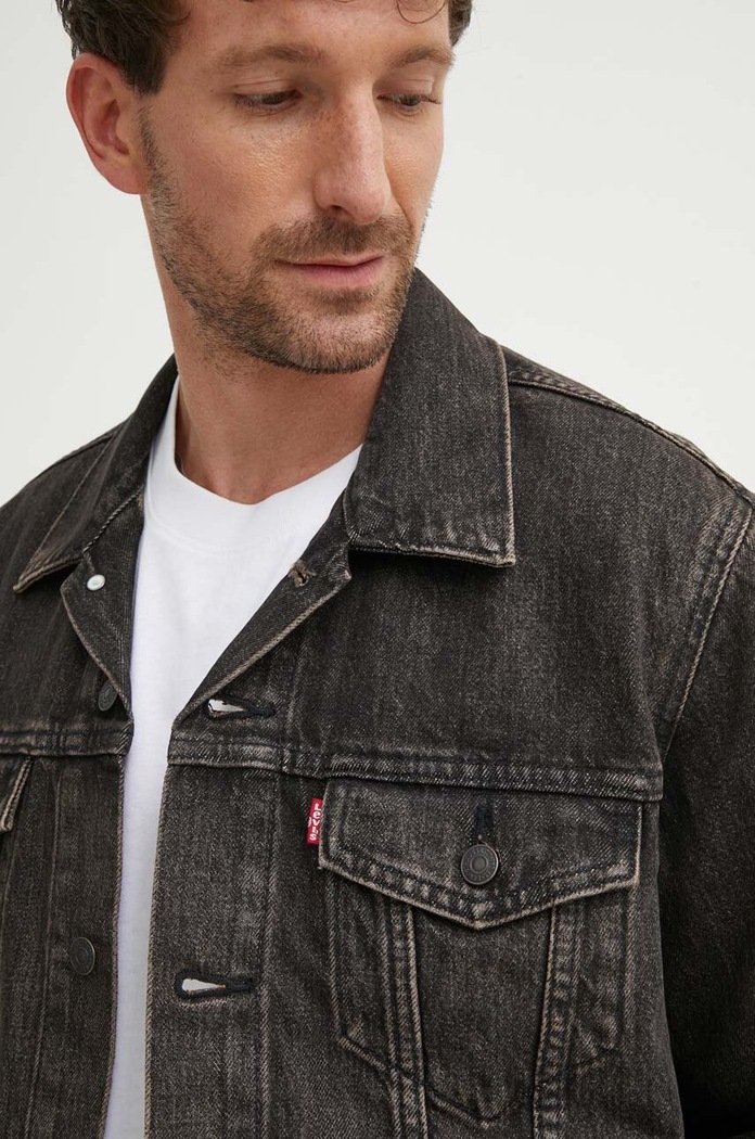 Levi's kurtka jeansowa 72334 czarny