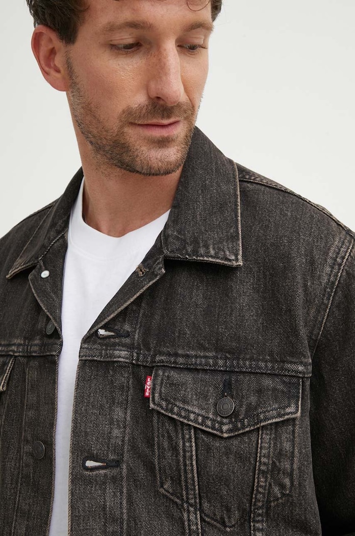 Levi's kurtka jeansowa 72334 czarny