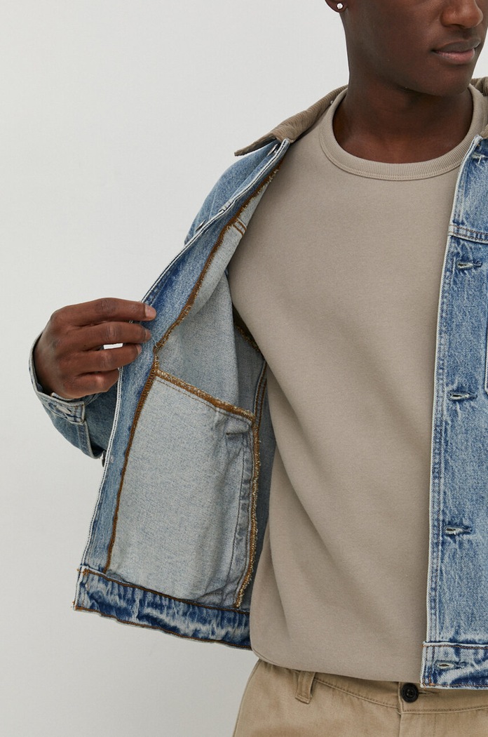 Abercrombie & Fitch Τζιν μπουφάν Abercrombie & Fitch KI132.4015.210