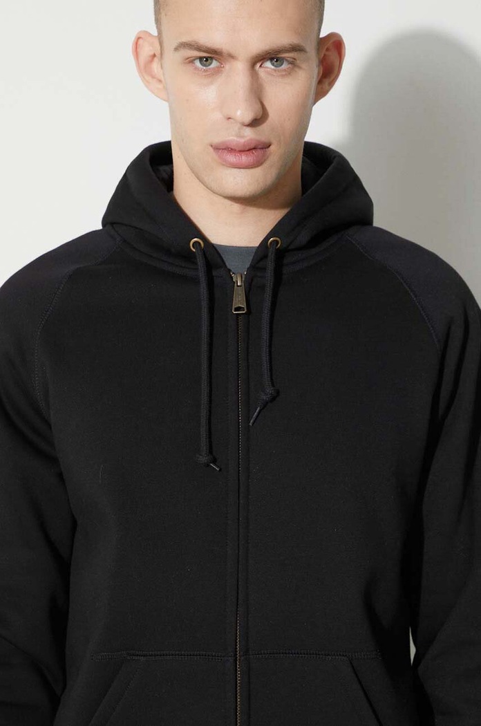 Carhartt WIP jacket Hooded Chase Jacket I033664.00FXX black