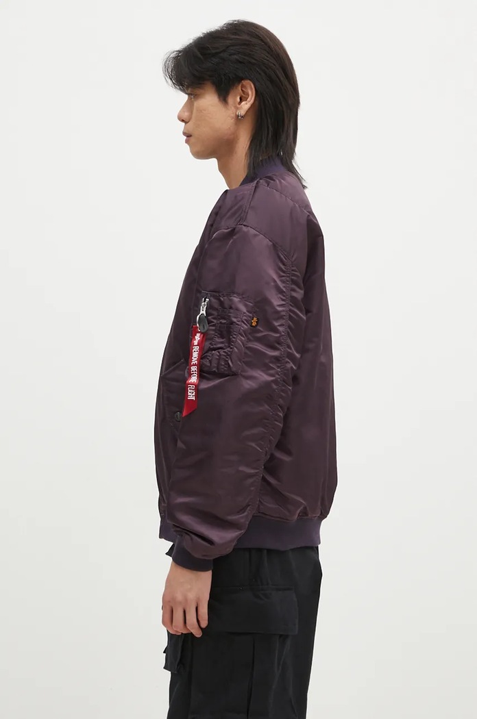 Alpha Industries Bomber bunda Alpha Industries MA-1 CS 136136 fialová SS25