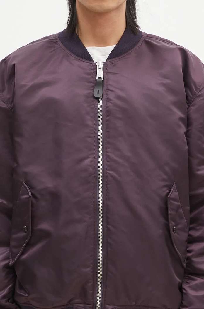 Bomber bunda Alpha Industries MA-1 CS Alpha Industries fialová 136136