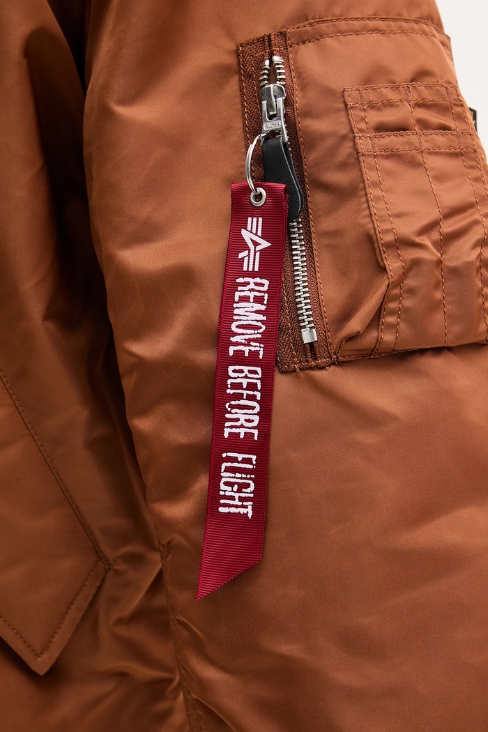 Alpha Industries giacca bomber MA-1 CS 136136 marrone