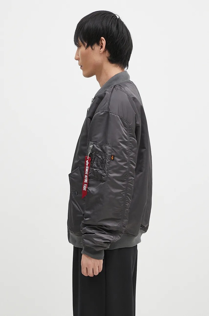 Bunda Alpha Industries MA-1 CS 136136 sivá SS25