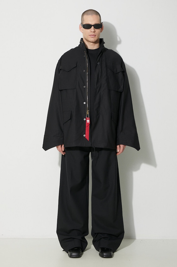 Alpha Industries kurtka M-65 100103 czarny SS25