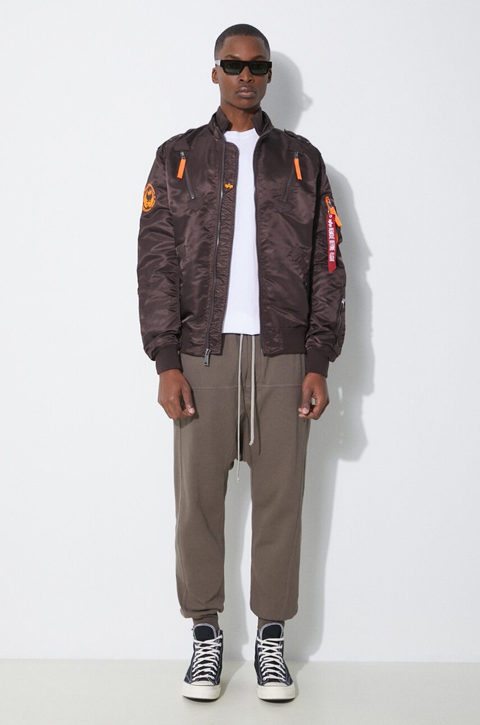 Bunda Alpha Industries Falcon II 156109 hnědá SS24