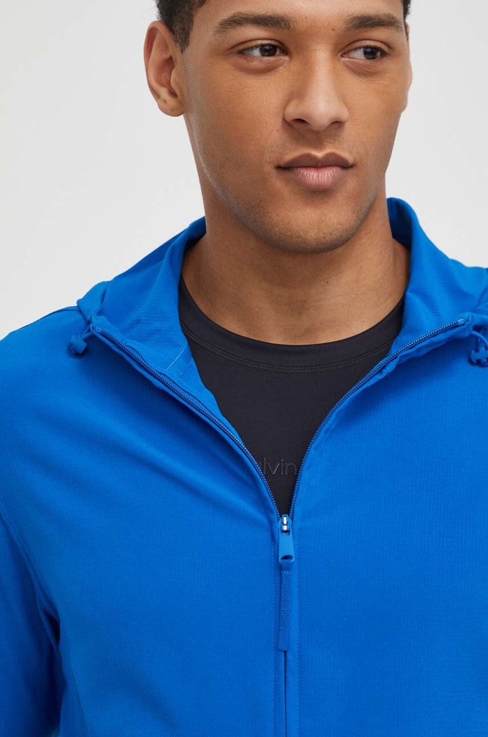 Větrovka Calvin Klein Performance modrá 00GMS4O520