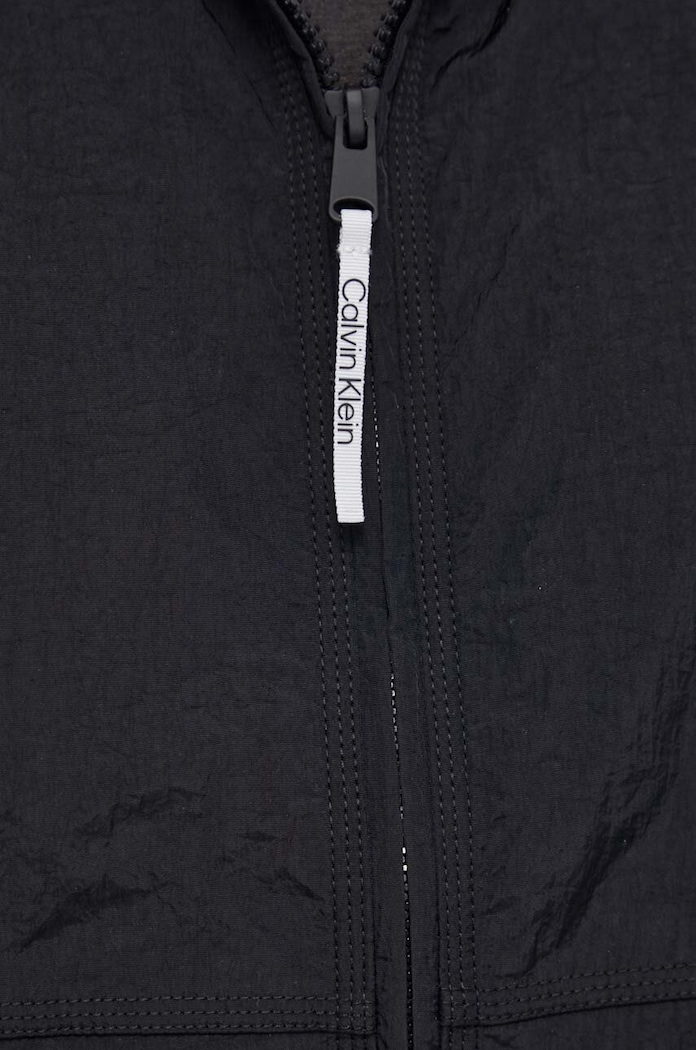 Tréninková bunda Calvin Klein Performance 00GMS4O522 černá