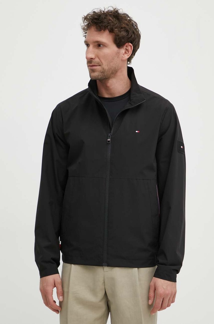 Tommy Hilfiger kurtka nieocieplane czarny MW0MW34470
