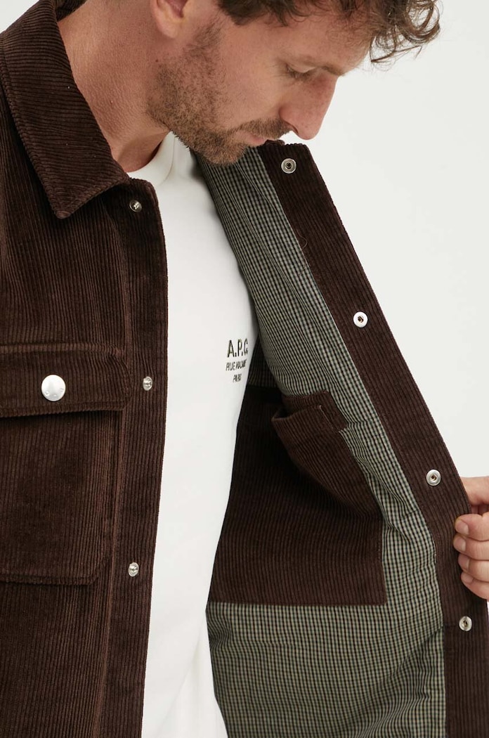 Manšestrová bunda A.P.C. Blouson Alex COGVV.H02625.CAE