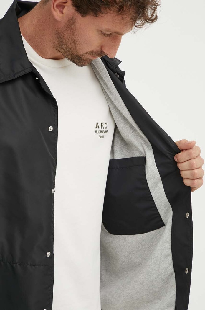 A.P.C. Geacă cu aspect de cămașă Blouson Aleksi PAAFA.H02739.LZZ