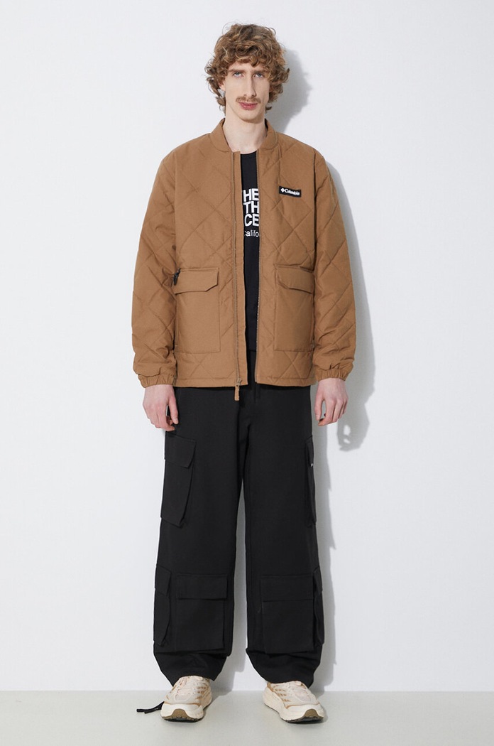 Яке Columbia Rad Padded преходна изолация кафяв 2071251