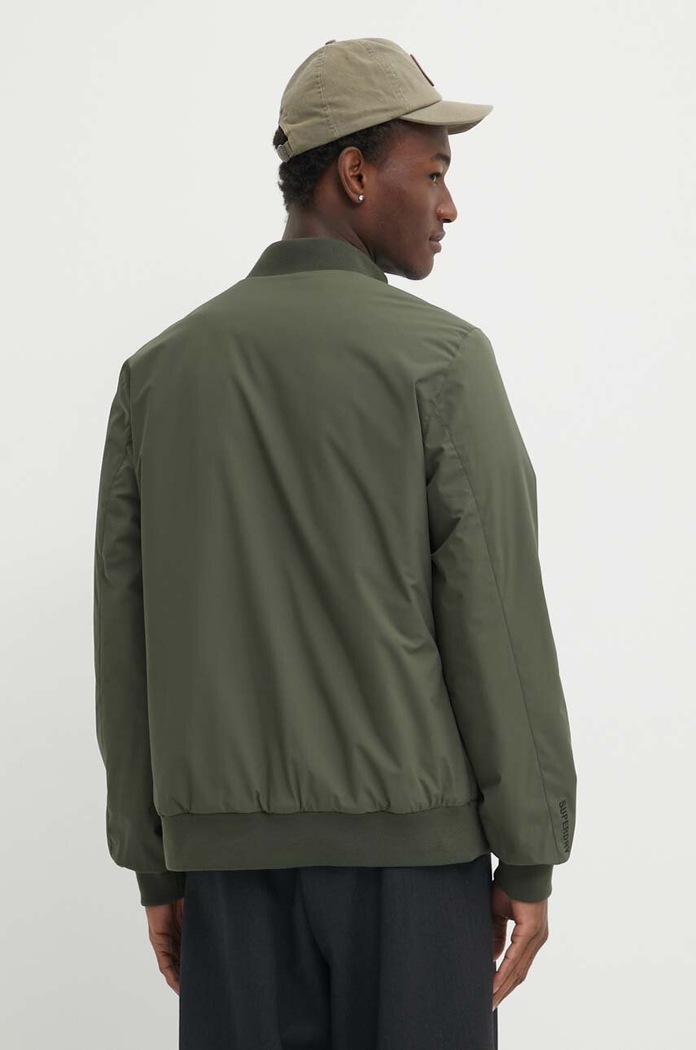 Odzież Superdry kurtka bomber M5011804A.1IP zielony