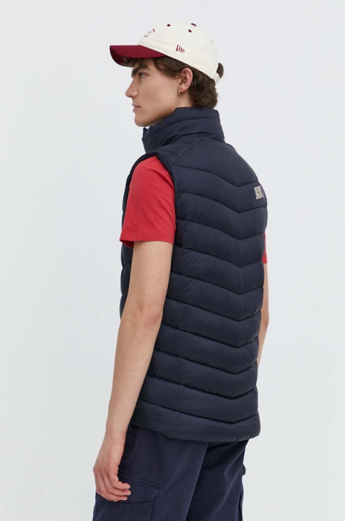 Odzież Superdry bezrękawnik M5011895A.98T granatowy