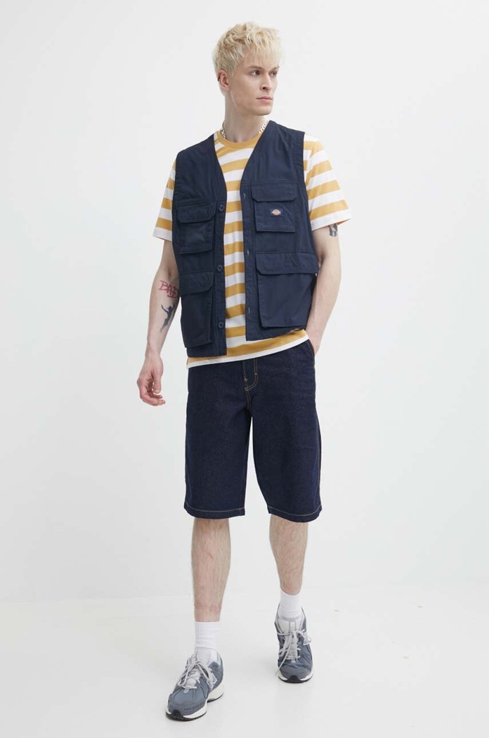 Vesta Dickies FISHERSVILLE VEST DK0A4YQP námořnická modř SS24