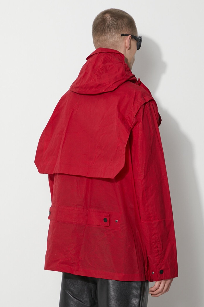 Ρούχα Βαμβακερό σακάκι A-COLD-WALL* Cargo Storm Jacket ACWMO254 κόκκινο