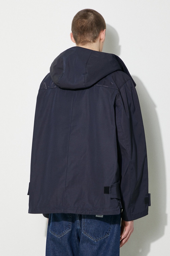 Μπουφάν A-COLD-WALL* Gable Storm Jacket ACWMO239 σκούρο μπλε SS24