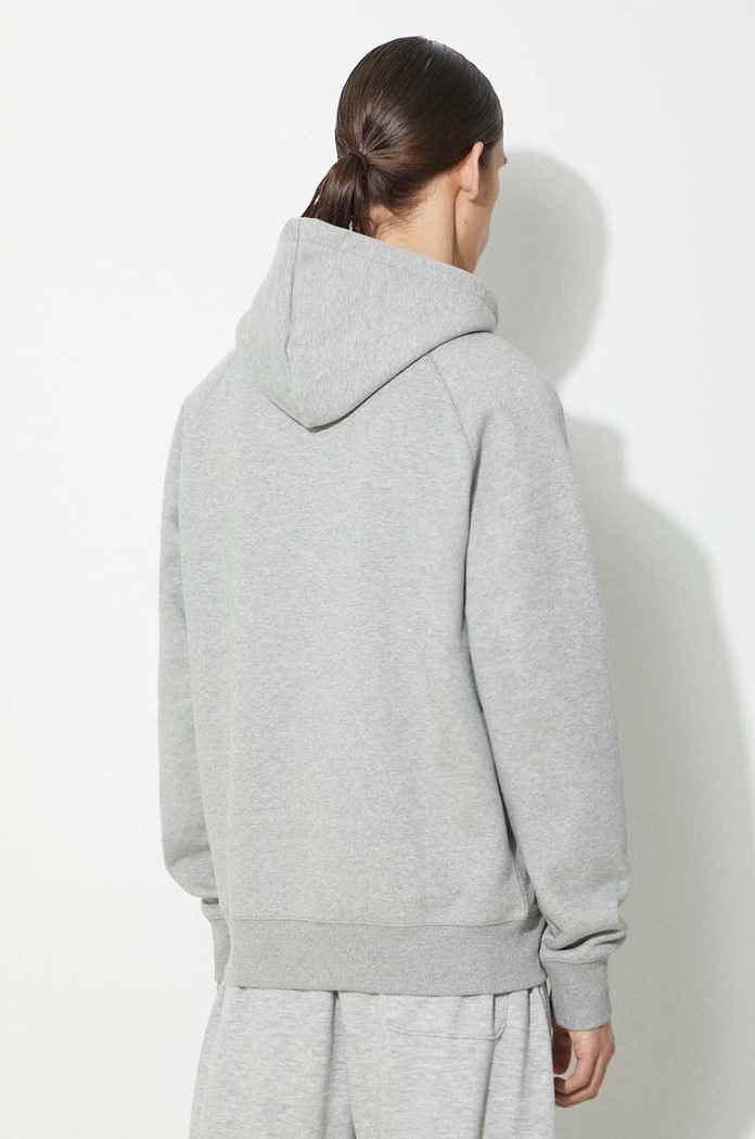 Oblečenie Mikina Carhartt WIP Hooded Chase Jacket I033664.00MXX sivá