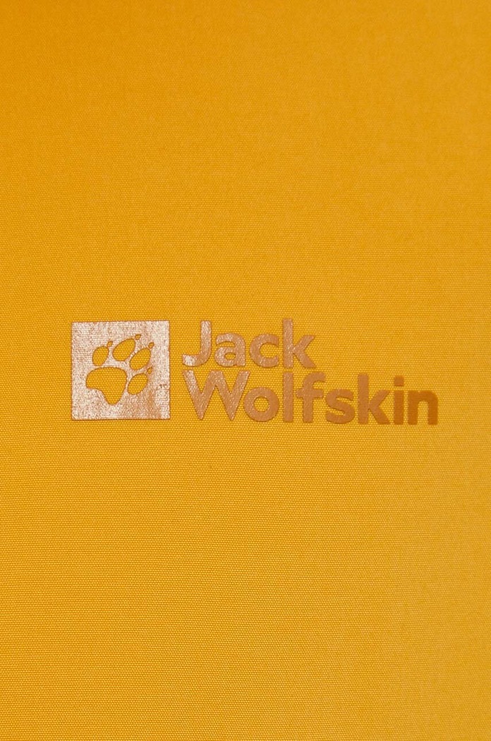 Vodoodporna jakna Jack Wolfskin Desert Wind Overhead 1307841 rumena